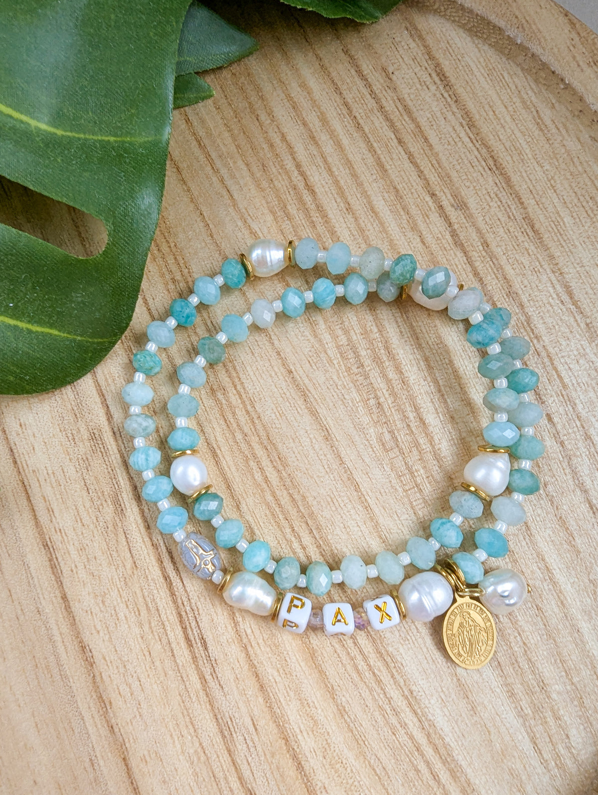 Saint Lucia Rosary Bracelet