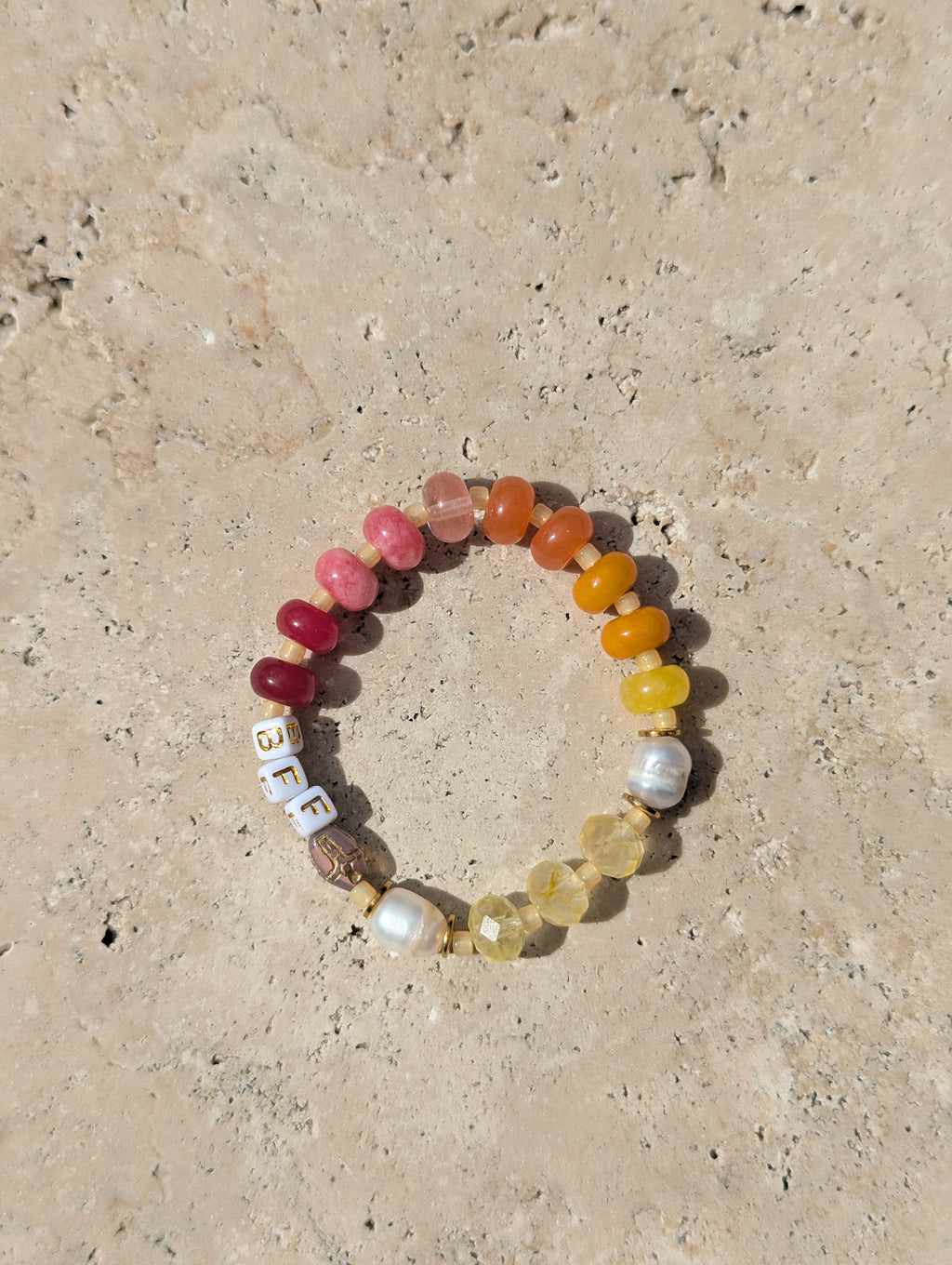Gaudium Mini Rosary Bracelet